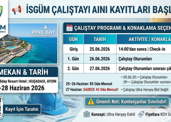 İSGÜM ÇALIŞTAYI KAYITLARI BAŞLADI!