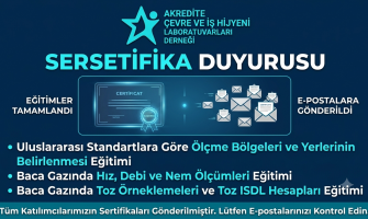 Eğitim Sertifikalarınız Hazır !